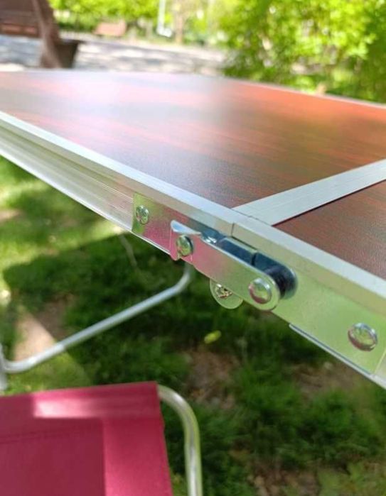 Стол алюминиевый туристический раскладной для пикника + 4 стула