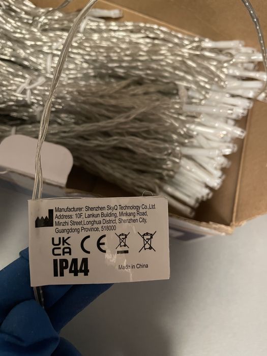 Гірлянда, гірлянда штора