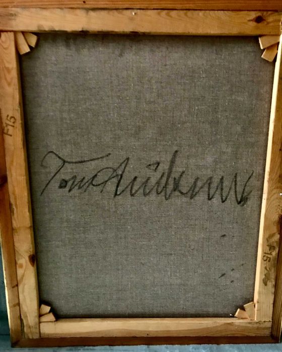 Kolekcja obrazów olejnych na płótnie (5 obrazów), II połowa XX w.