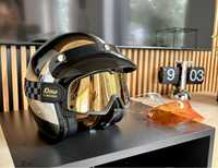 Kask Motocykowy Chrom Scrambler Cafe Racer