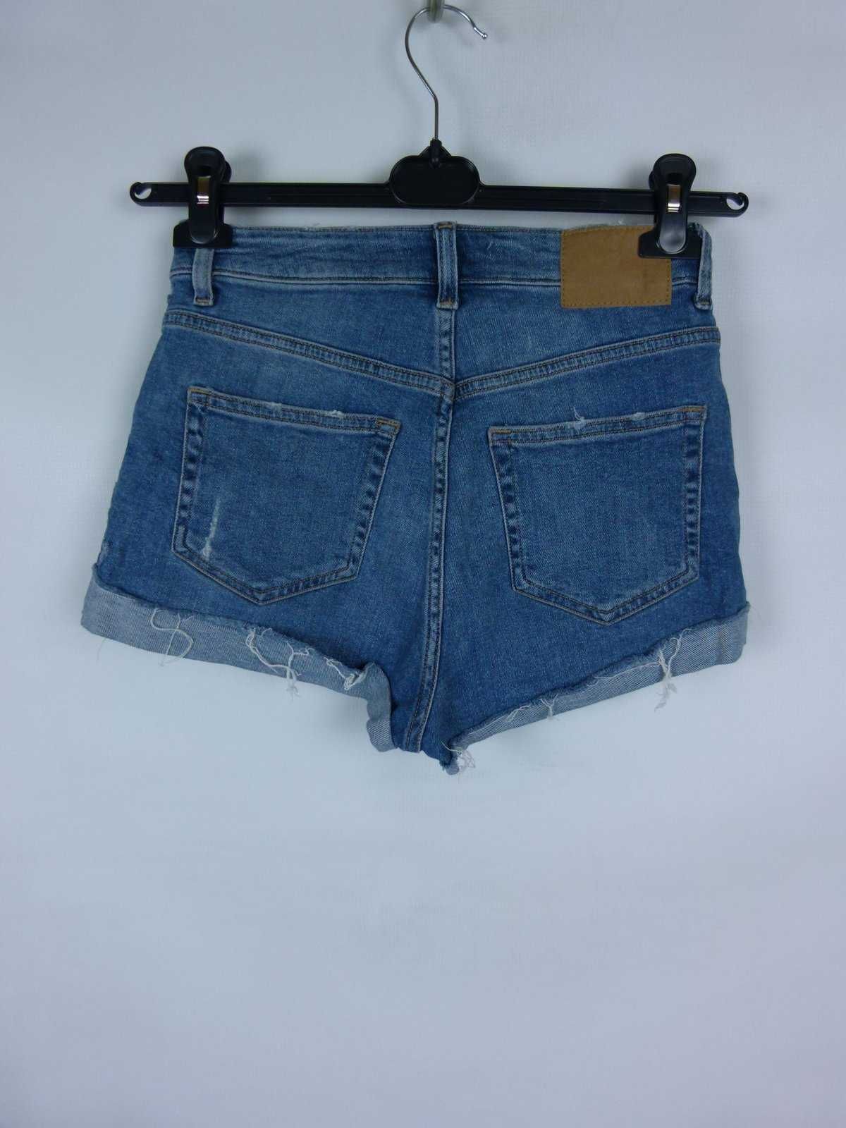 H&M spodenki szorty jeans dziury 8 / 36