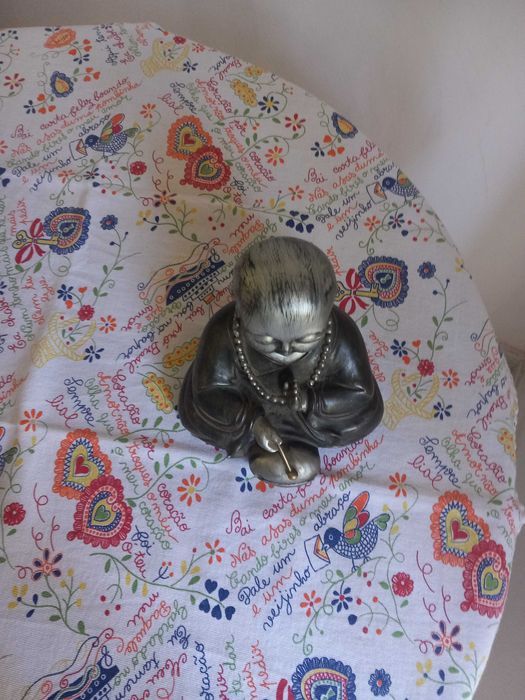 Estatueta do Buda da Sorte - OFERTA dos PORTES