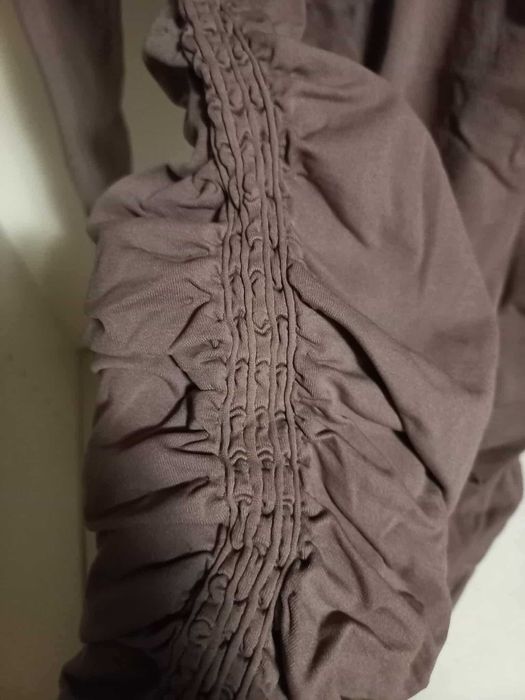 Fioletowo-beżowa funika Gatta z golfem rozmiar S