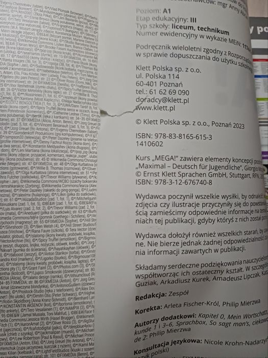 Podręcznik do j.niemieckiego MEGA! 1