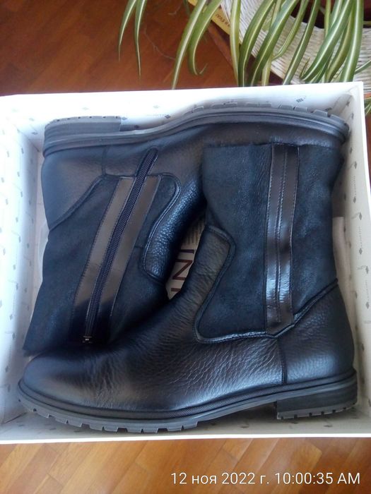Ботинки зимние, кожаные "Magfini" 42 (Новые)