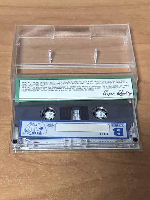 kaseta magnetofonowa Public Enemy , stan bardzo dobry