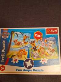 Puzzle Trefl 111+111 FUN SHAPE - PSI PATROL -2 in 1