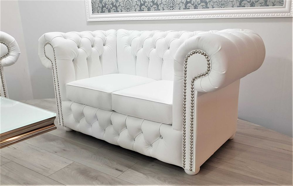 Zestaw Chesterfield Classic DUO 3+2+1 Skóra / GLAMOUR / Producent
