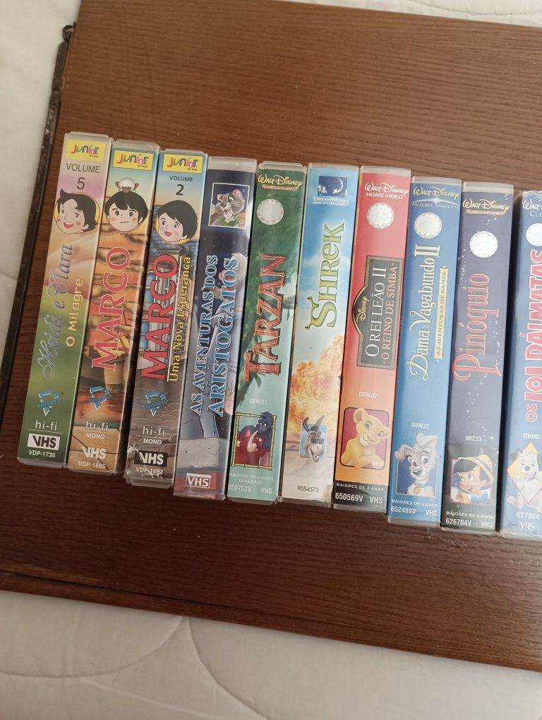 Cassetes VHS Filmes Disney