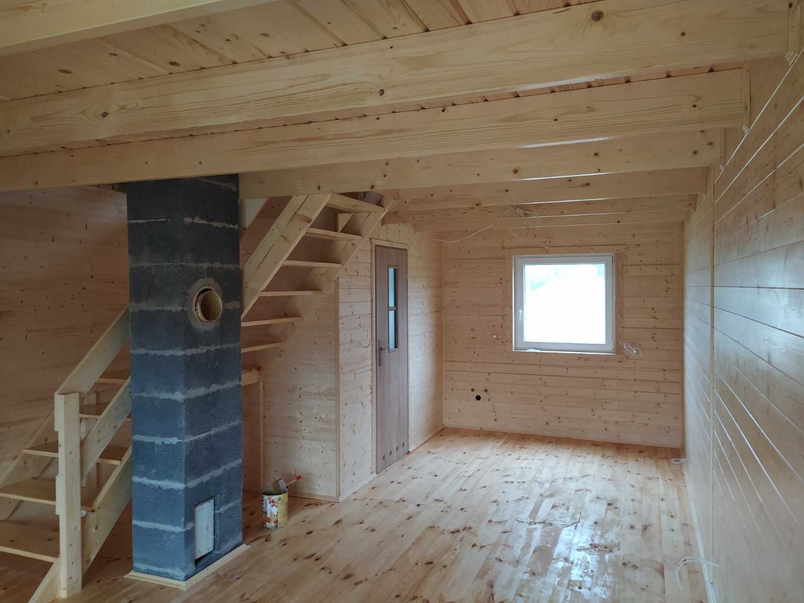 Dom Drewniany 70 m2 , drewno c24