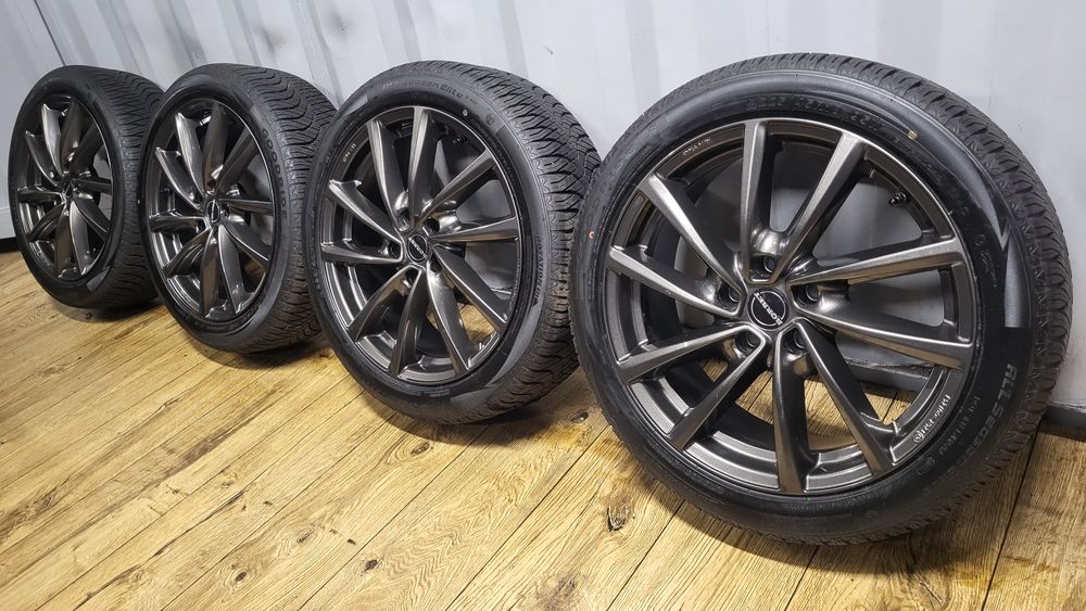 Felgi Borbet 18" 5x114,3 z oponami 225/45 R18 jak Nowe Kia Hyundai
