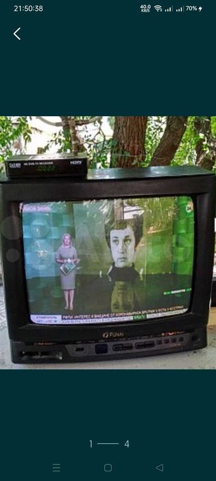 Телевизор FUNAI БОМА 14дюймов чистый японец