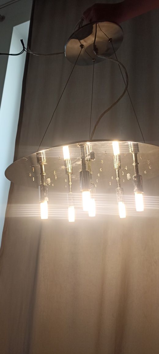 Żyrandol led 6 punktowy 36W