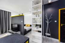 Salon z aneksem+ sypialnia/ balkon/ komórka lokatorska/URSUS
