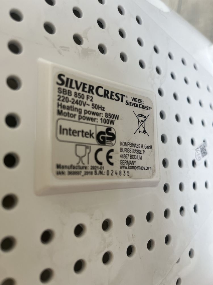 SilverCrest automat do wypieku chleba