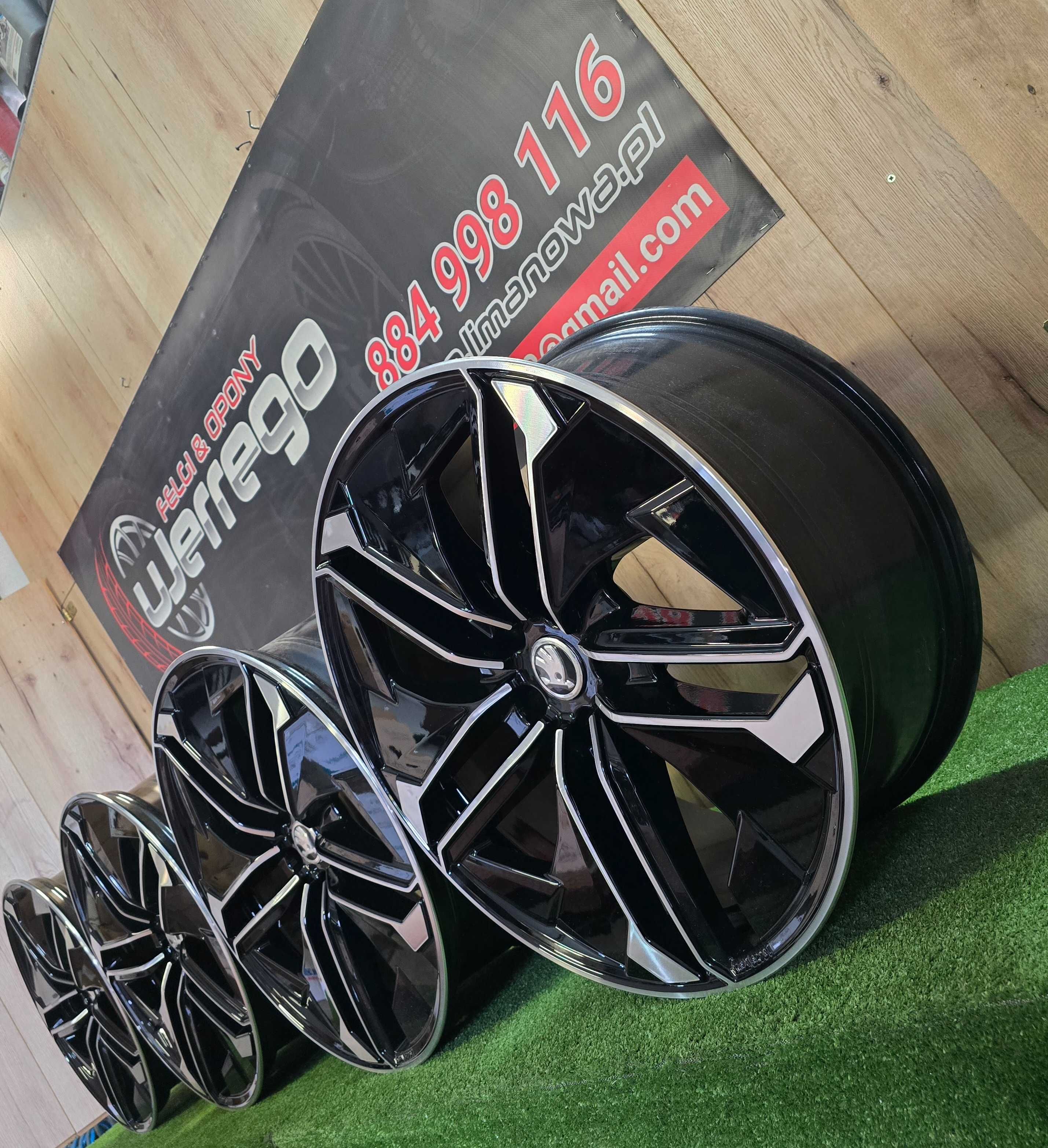 NOWE ALUFELGI SKODA 20x5x112 - Elroq,Kodiaq,Octavia,Superb