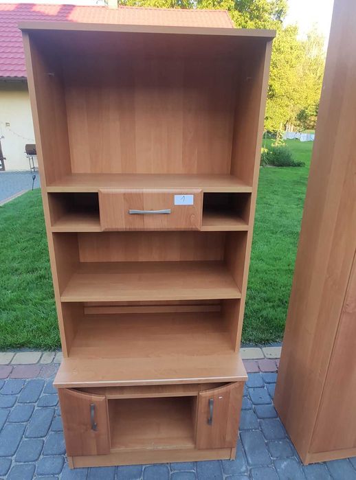 Regał, zestaw mebli, młodzieżowy, olcha, używany, cały komplet,