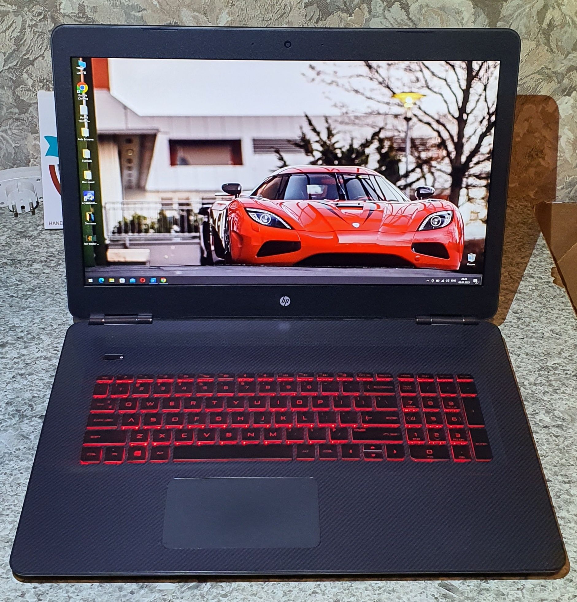 17.3 Ips 1050ti i7 7700 ssd/+1tb hdd 8gb HP Omen В Новому стані+Гарант