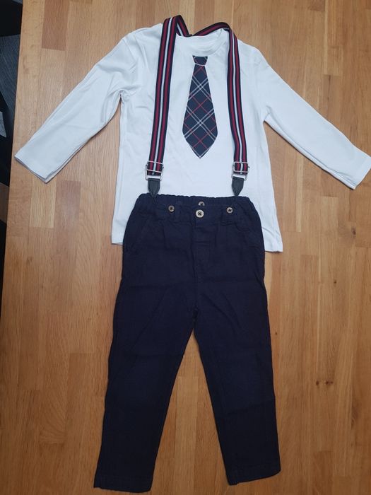 Elegancki komplet 98 spodnie