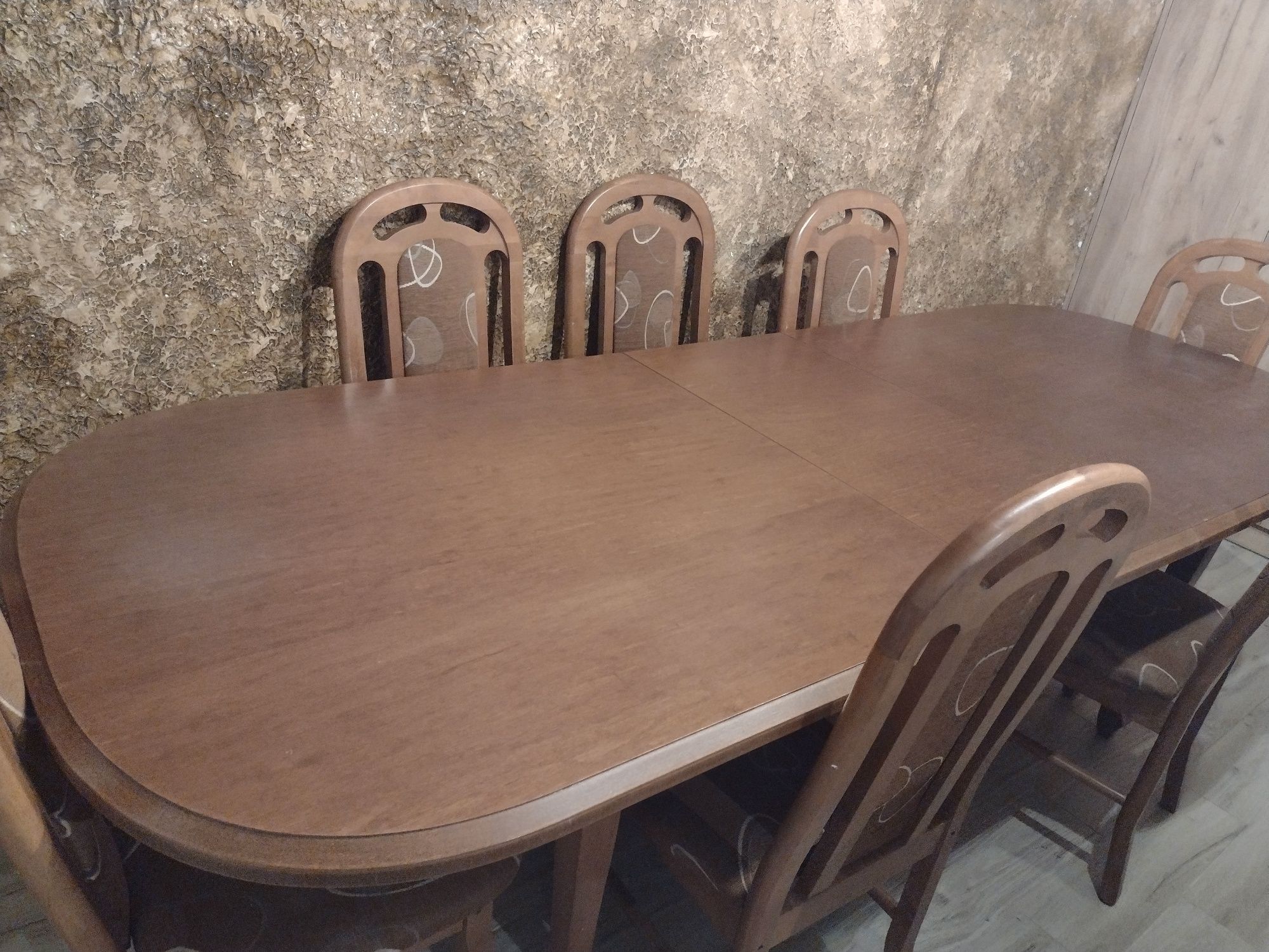 Stół jadalny  duży z krzesłami