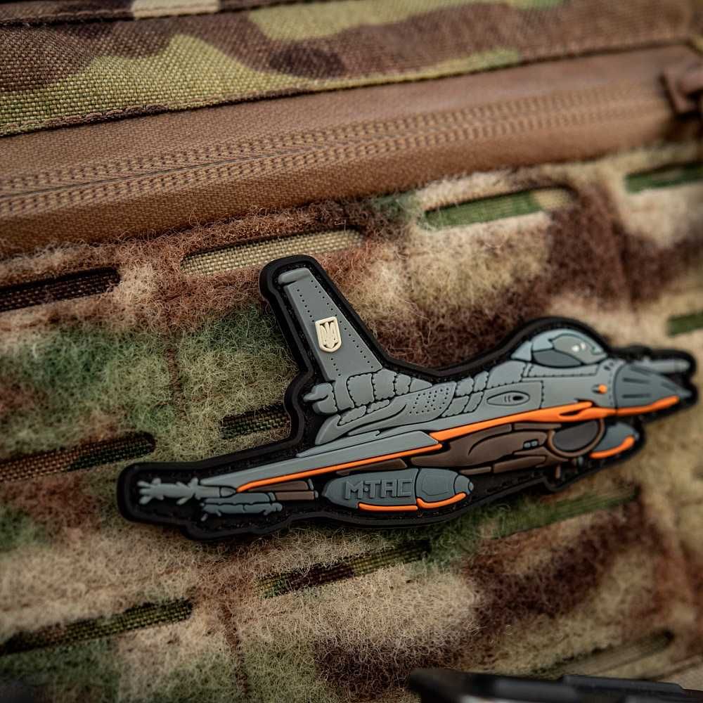 M-Tac Naszywka na rzep Patch F16 Myśliwiec PVC