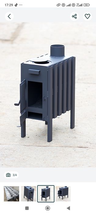 буржуйка піч для гаража металева піч печка