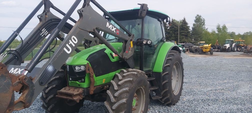 Deutz fachr 5120 z ladowaczem MX jak john deere zetor case claas valtr