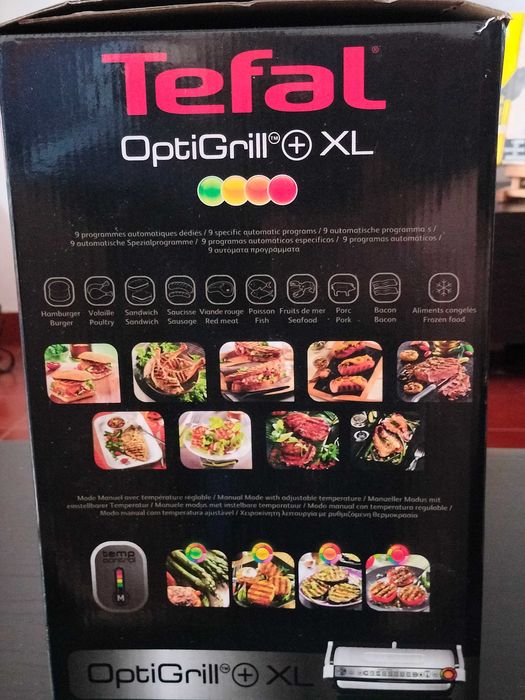 Grelhador TEFAL OptiGrill XL