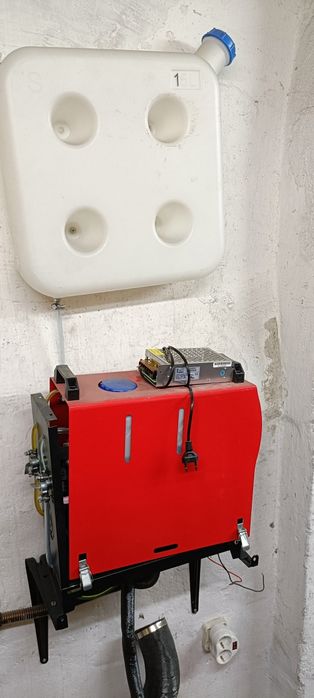 Webasto do garażu i nie tylko + kaloryfer + zbiornik ścienny 15 l