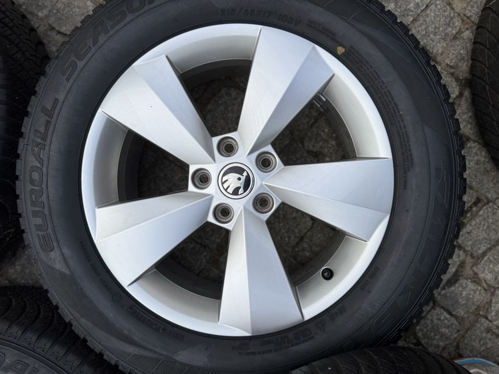 Диски 5/112 оригінал Р17 VW tiguan passat b6 b7 b8 touran титани діскі