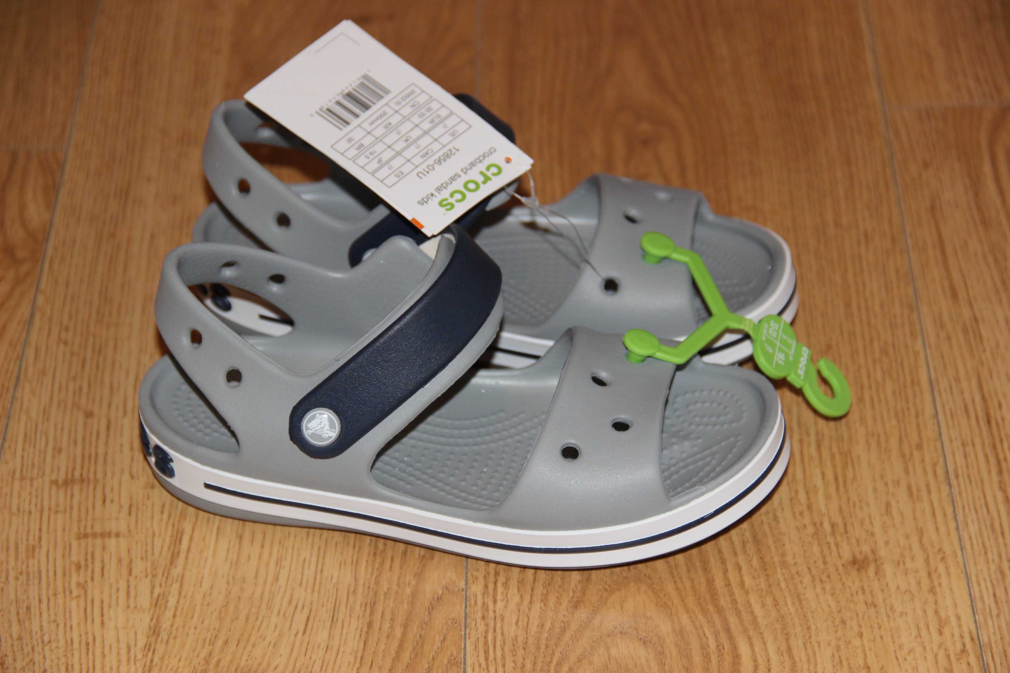 Дитячі босоніжки сандалі Crocs Crocband крокси с13, j1, j2,j3 Оригінал