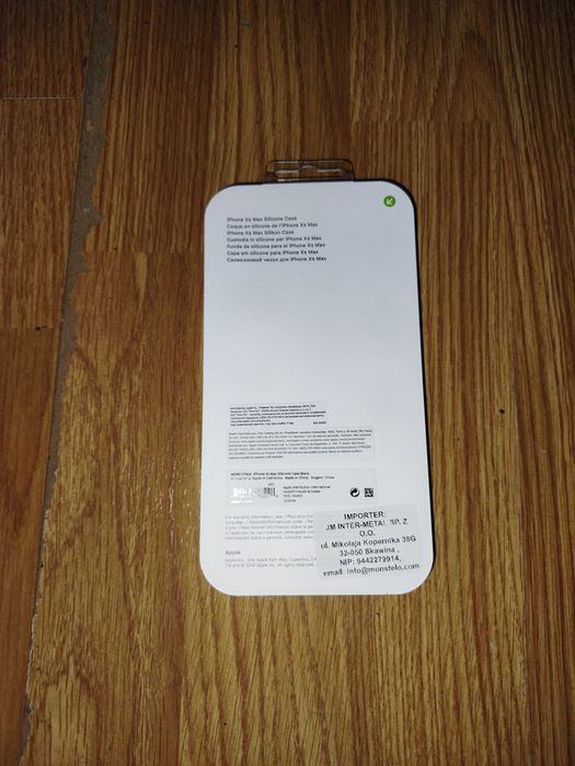 Capa de silicone iPhone xs max