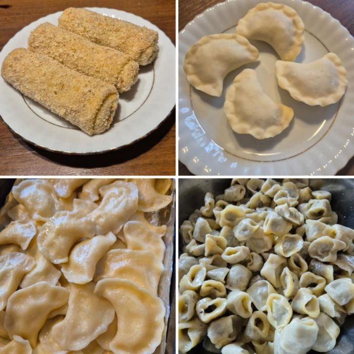 Domowe pierogi, uszka, krokiety