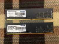 Оперативная память Patriot DDR4 2x8 (16GB) 2666Mhz