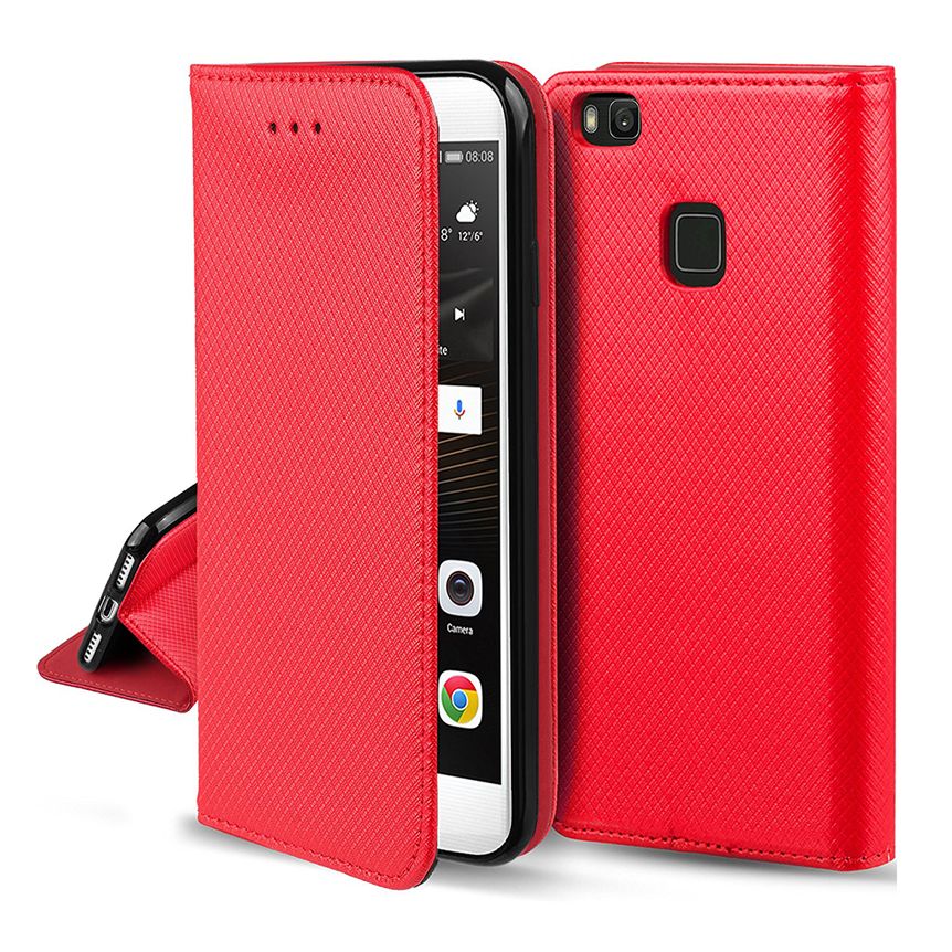 Magnetyczne Etui Case Do Zte Blade V8 Czerwone Ochrona