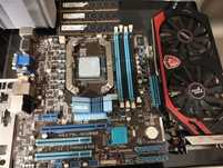 Płyta główna ASUS M5A78L + AMD FX + NVIDIA GEFORCE GTX 780ti 3gb