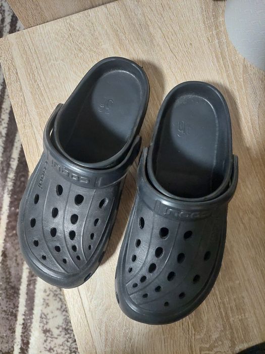 Чорні сабо з устілкою