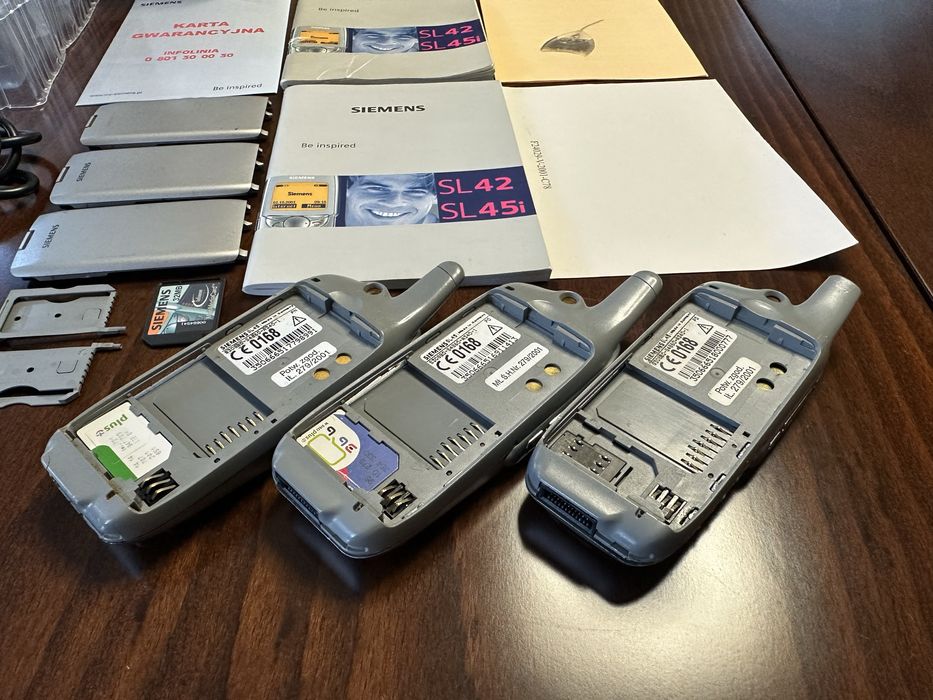 Siemens SL45i - Zestaw Kolekcjonerski 2 szt.
