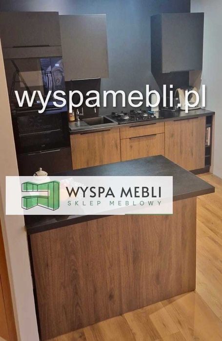 Nowe meble kuchenne narożne kaszmir dąb 270x120cm każdy wymiar kuchnia