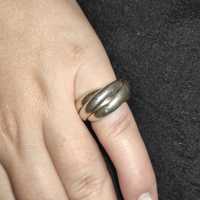 Meksykański pierścionek kilka obraczek złączonych ze soba prawdziwe sr