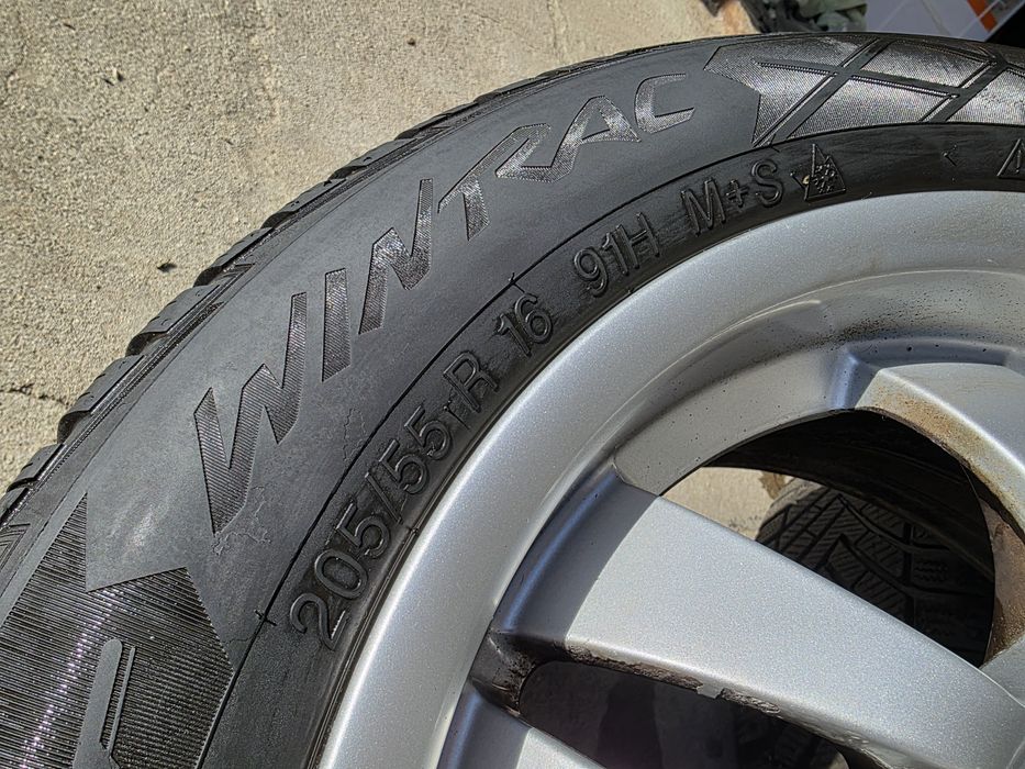 Felgi aluminiowe 16 BMW Styling 154  Opony zimowe Vredestein 205/55r16
