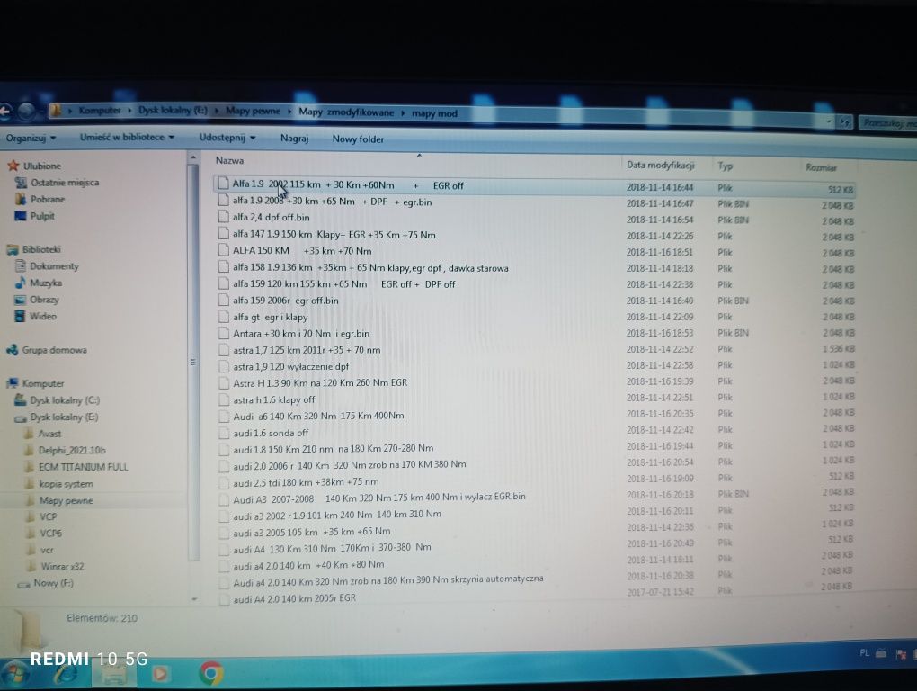 Mapy stage 1,2,3 damos chip tuning +wsady oryginal