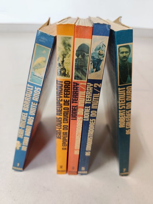 Livros - Gigantes da Aventura - Verbo (Vintage - Anos 70)