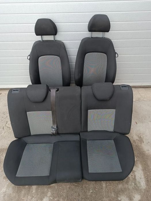 FOTELE PRZÓD TYŁ WNĘTRZE SEAT IBIZA IV 6J 3 DRZWI
