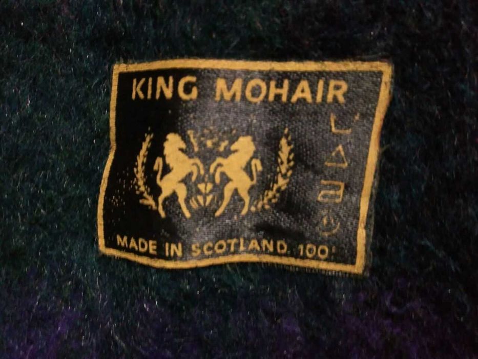Шарф мохеровий Шотландія часів СРСР KING MOHAIR