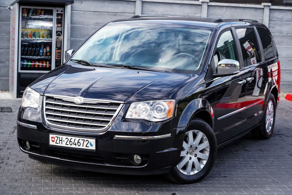 Chrysler Grand Voyager Navi Skory EL-Drzwi EL-Klapa EL-Siedzenia Full Stan Perfekt