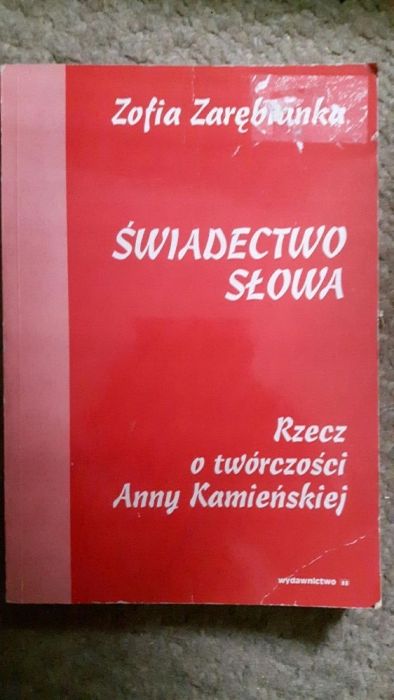 Świadectwo słowa Zarębianka oraz „Pustynna miłość” Asher