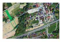 Działka usługowa w centrum Jasienicy – 4788 m², idealna pod inwestycję