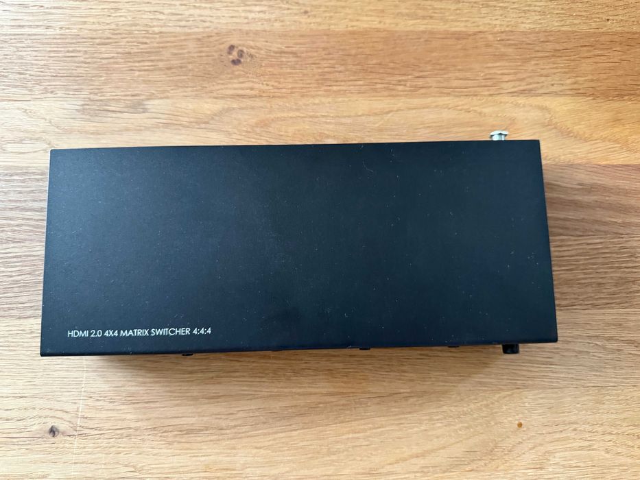 Digitus DS-43306 4x4 HDMI 2.0 Matrix Switch Macierz HDMI - jak nowa