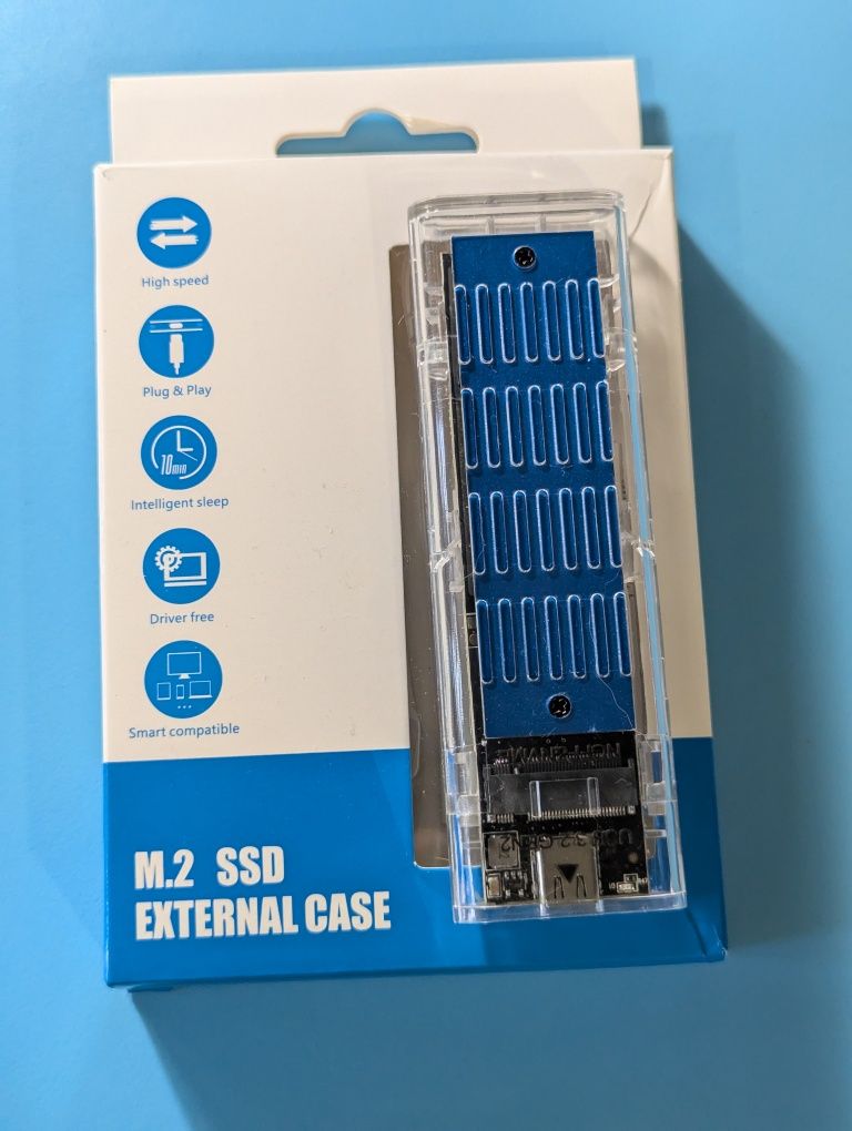 На гарантії Raspberry Pi 5 8Gb + M.2 HAT+ SSD 512GB + M.2 SSD external